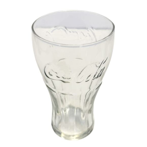 Vintage Coca-Cola Coke Set Of 3 16oz Contour Glasses 2 Amethyst Purple 1 Clear - Picture 7 of 8